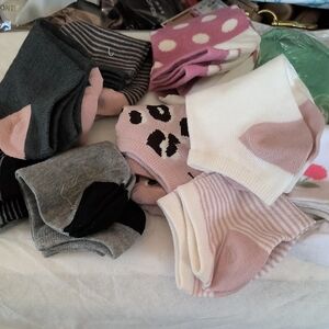 10 Brand New Without Tags Pairs Of Socks